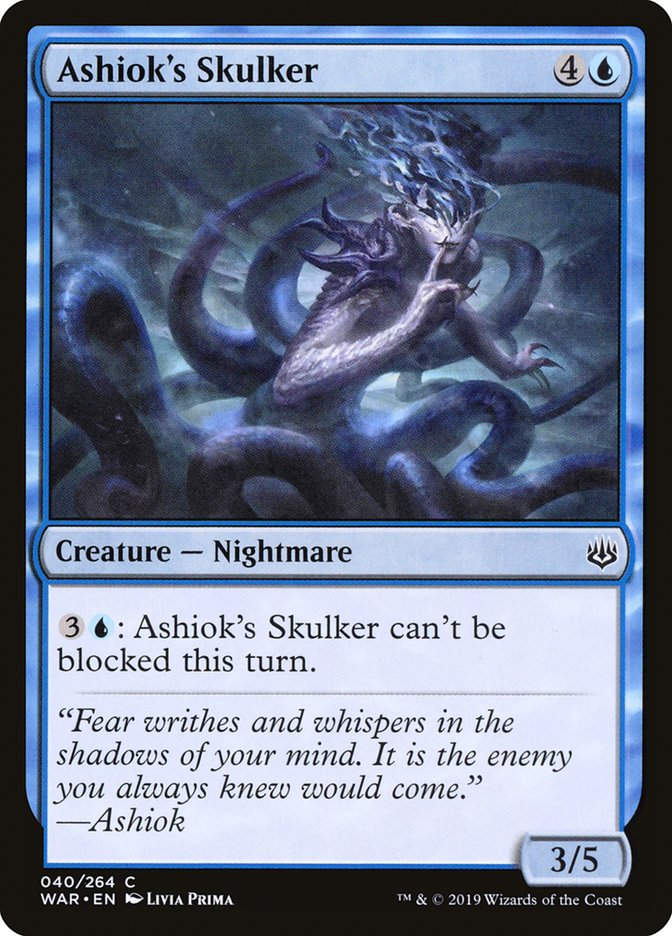 Ashiok's Skulker (WAR) (40)