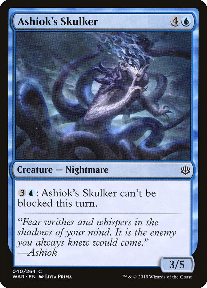 Ashiok's Skulker (WAR) (40)