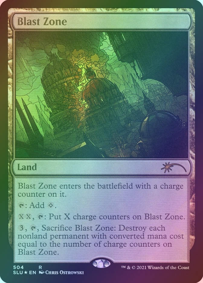 Blast Zone (SLU) (504) / Foil