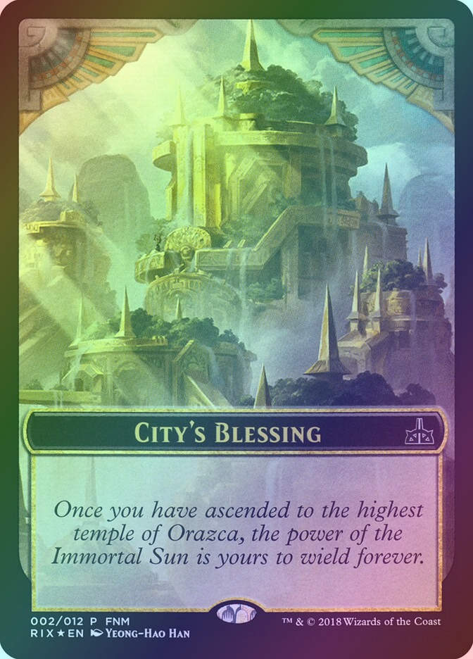 City's Blessing // Elemental (F18) (2) / Foil