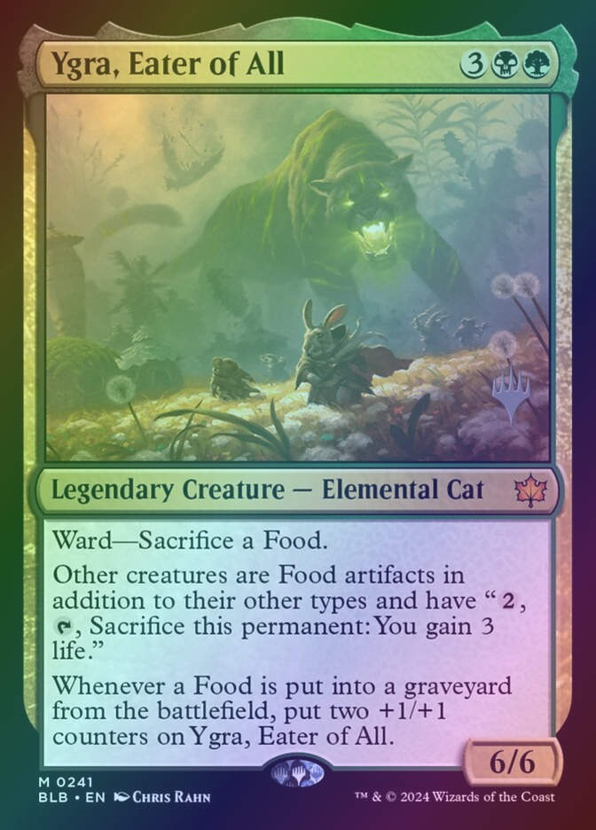 Ygra, Eater of All (PBLB) (241p) / Foil