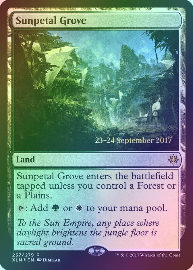 Sunpetal Grove (PXLN) (257s) / Foil