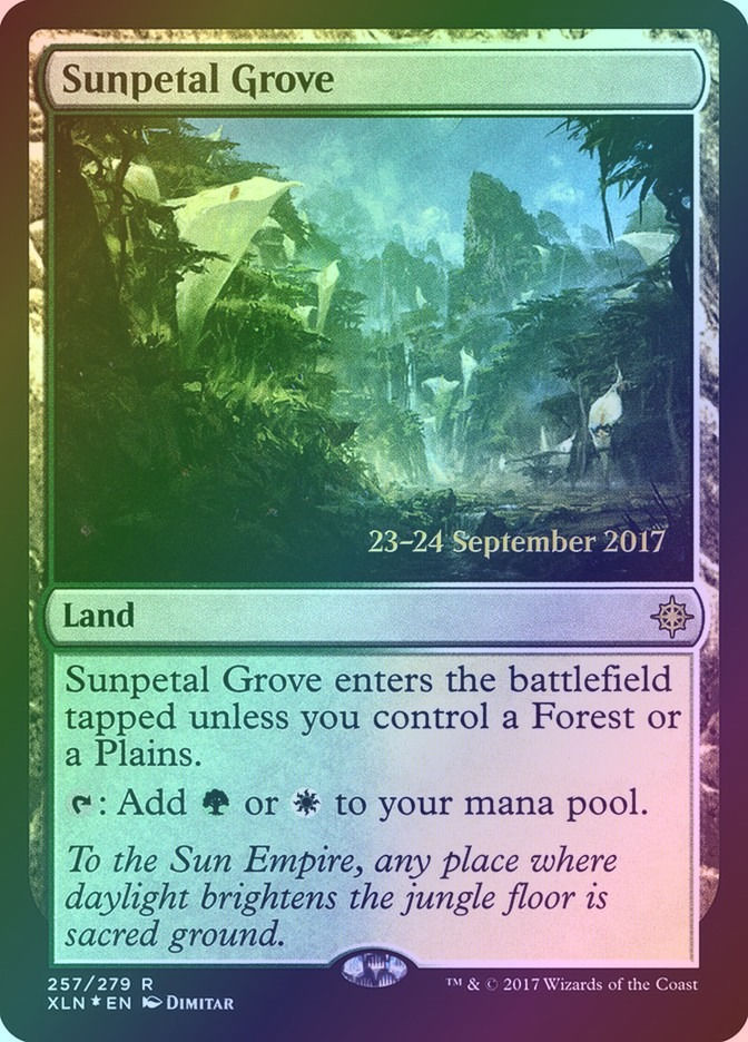 Sunpetal Grove (PXLN) (257s) / Foil