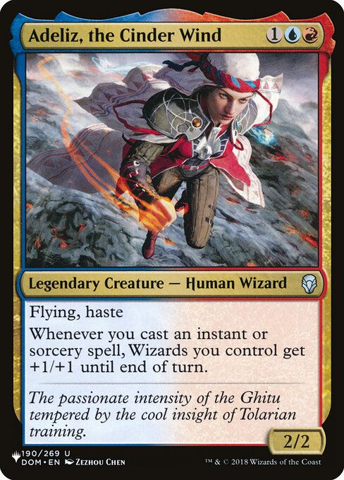 Adeliz, the Cinder Wind (PLST) (DOM-190)