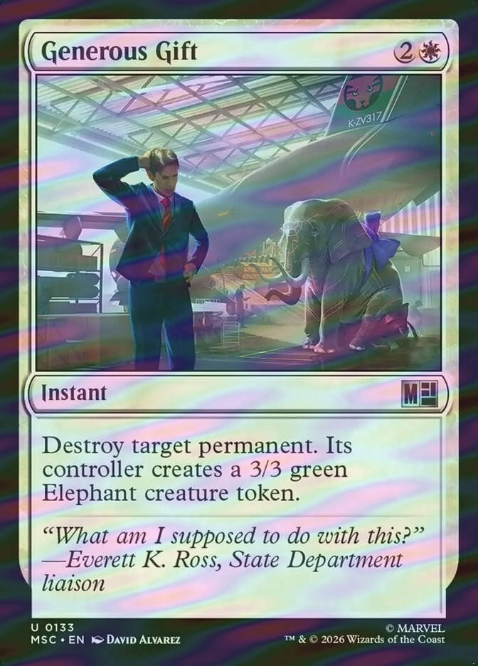 Generous Gift (MSC) (133) / Surge Foil