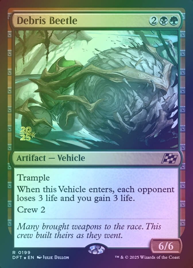 Debris Beetle (PDFT) (199s) / Foil