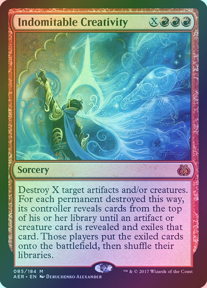 Indomitable Creativity (AER) (85) / Foil
