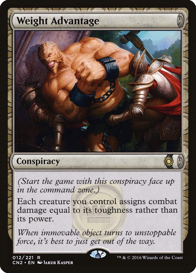 Weight Advantage (cn2)