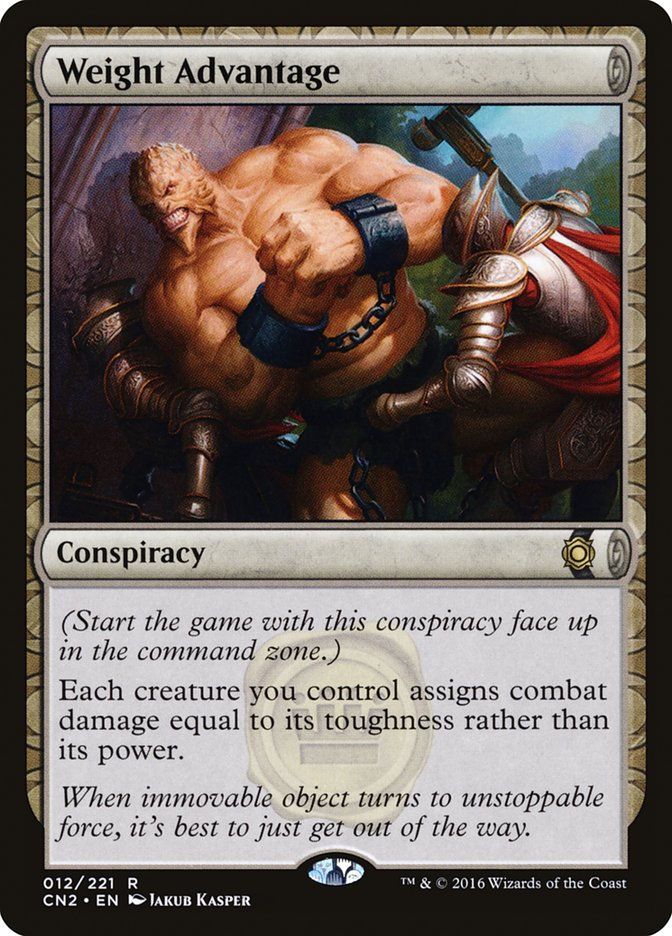 Weight Advantage (cn2)