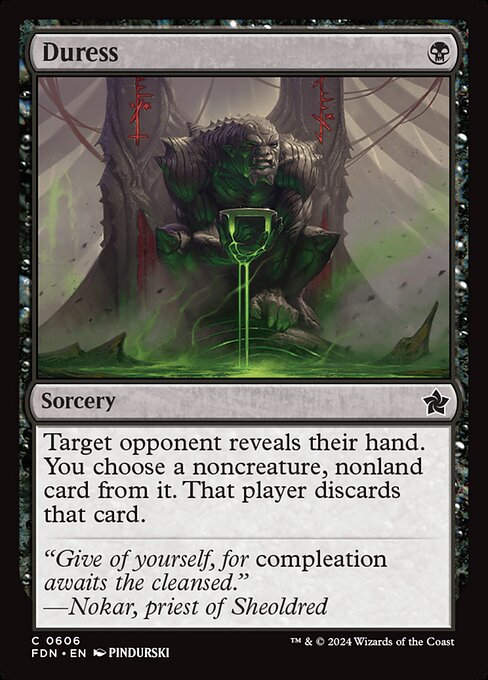 Duress (FDN) (606) (Starter)