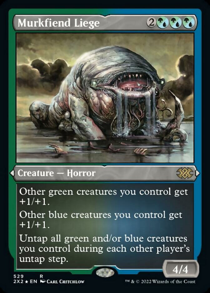 Murkfiend Liege (2X2) / Etched Foil
