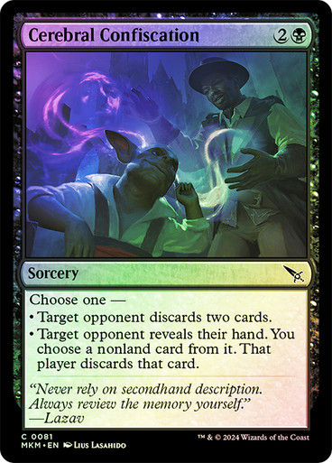 Cerebral Confiscation (mkm) (81) / Foil