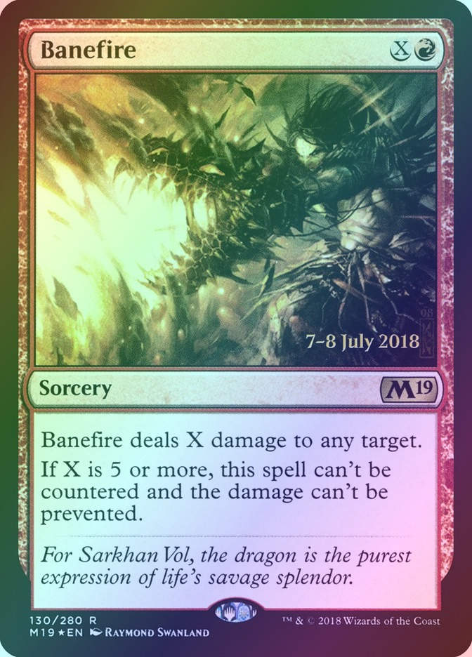 Banefire (PM19) (130s) / Foil
