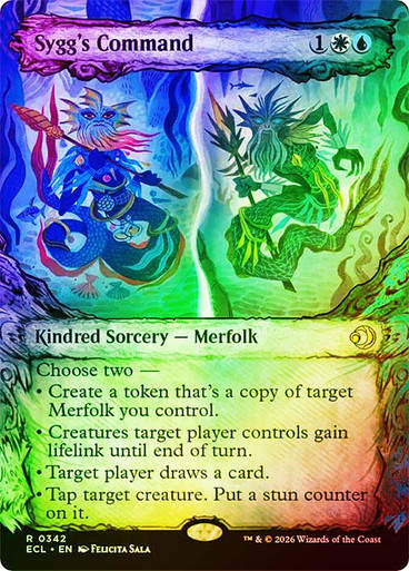 Sygg's Command (ECL) (342) / Showcase / Foil