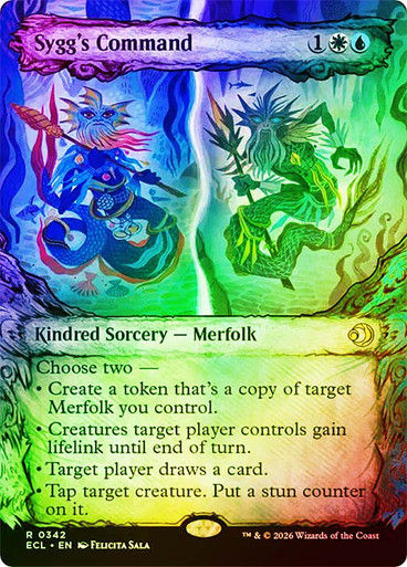 Sygg's Command (ECL) (342) / Showcase / Foil