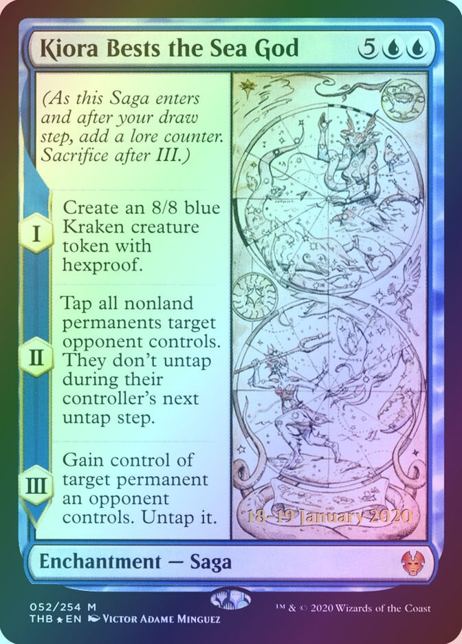 Kiora Bests the Sea God (PTHB) (52s) / Foil
