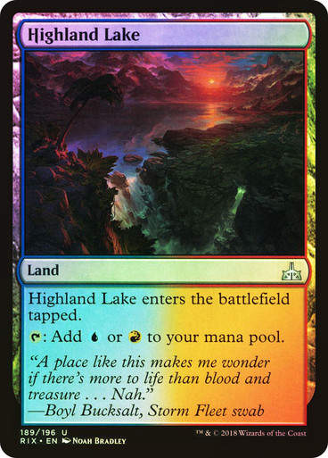 Highland Lake (RIX) (189) / Foil