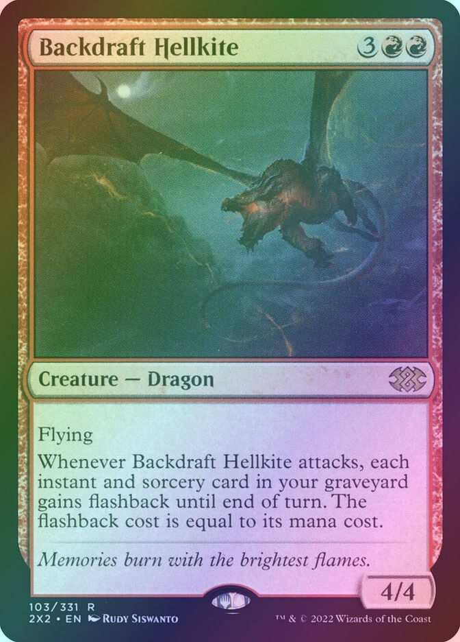 Backdraft Hellkite (2X2) (103) / Foil