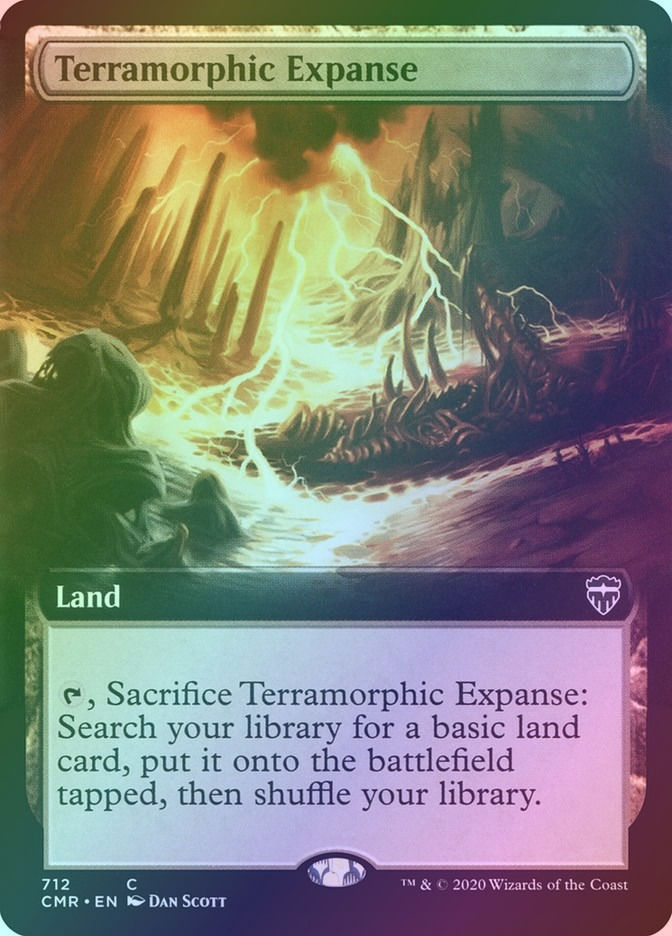 Terramorphic Expanse (CMR) (712) / Extended Art / Foil
