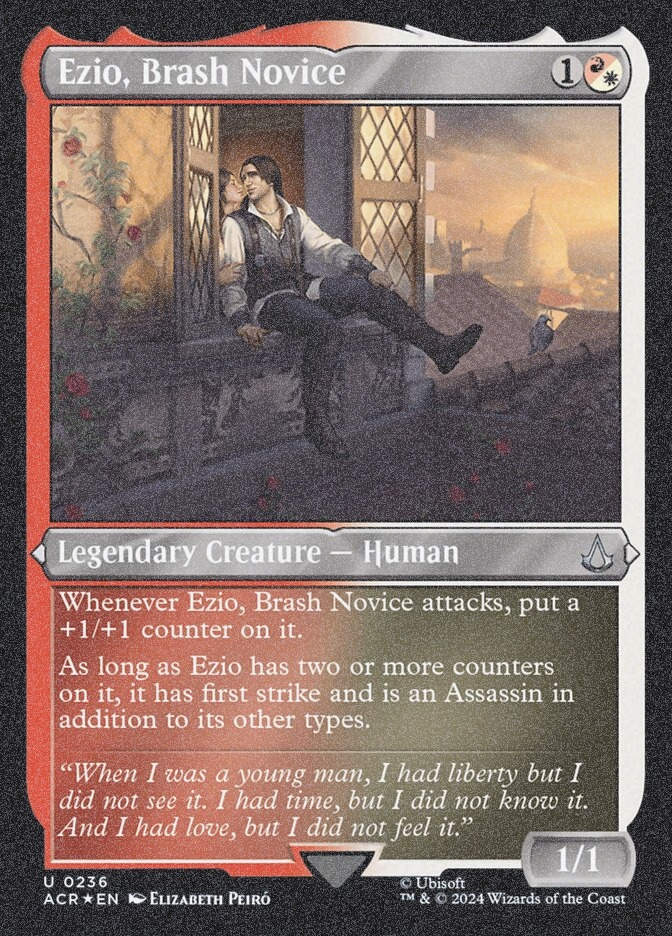 Ezio, Brash Novice (ACR) (236) / Foil Etched