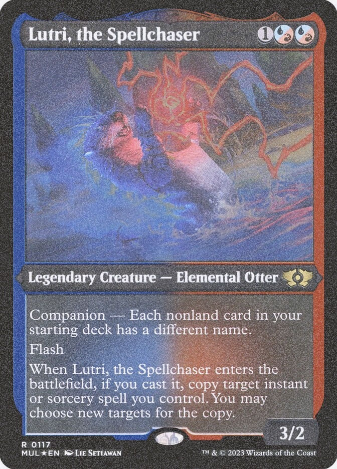 Lutri, the Spellchaser (MUL) (117) / Foil Etched