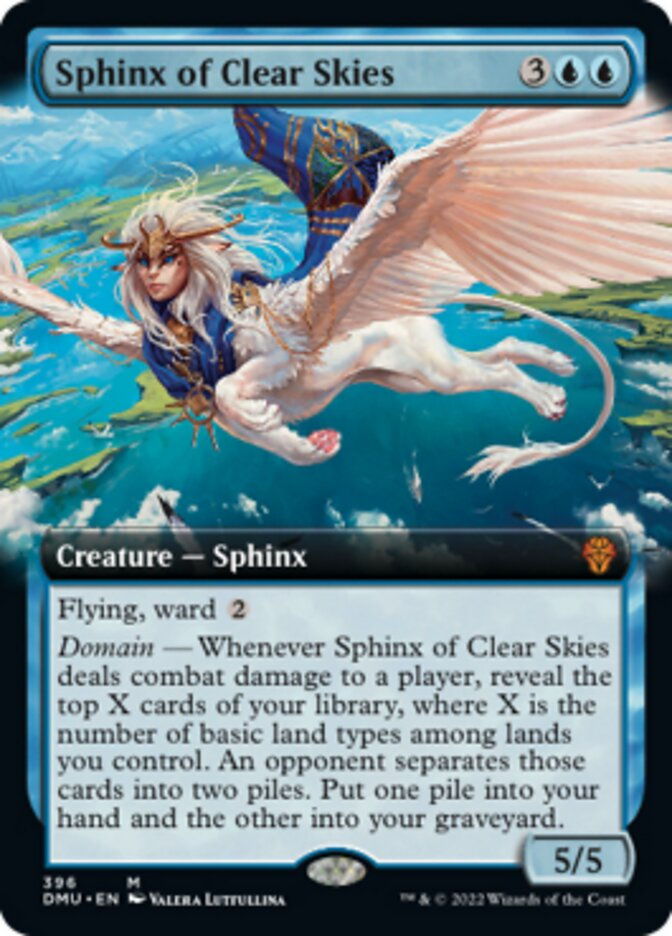 Sphinx of Clear Skies (DMU) / Extended Art