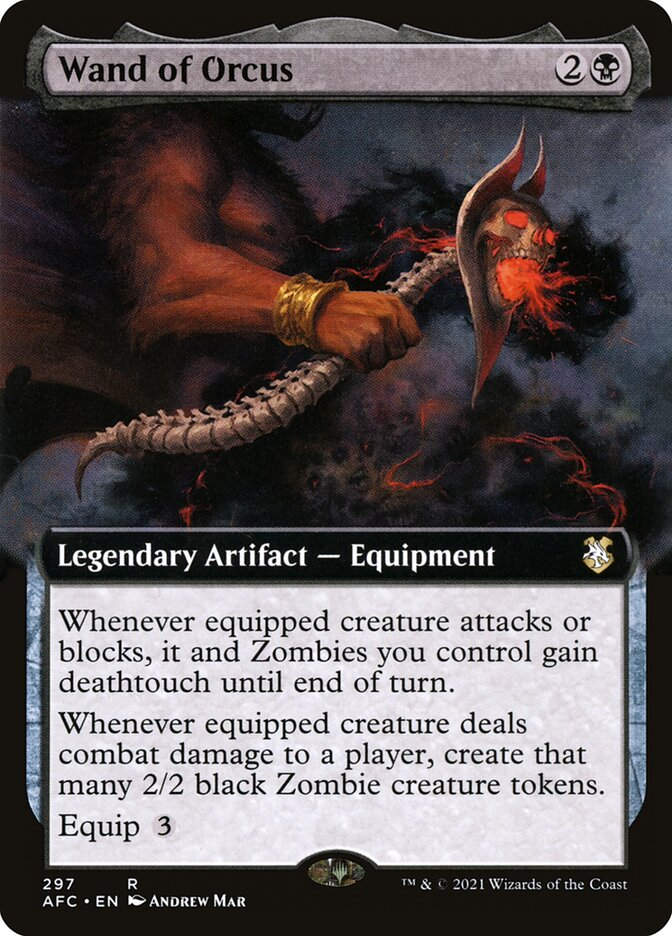 Wand of Orcus (AFC) (297) / Extended Art