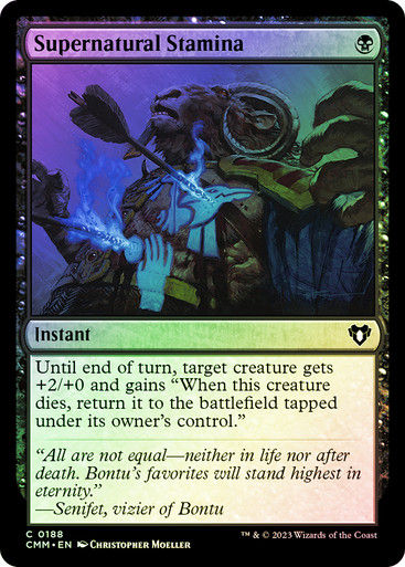 Supernatural Stamina (cmm) / Foil