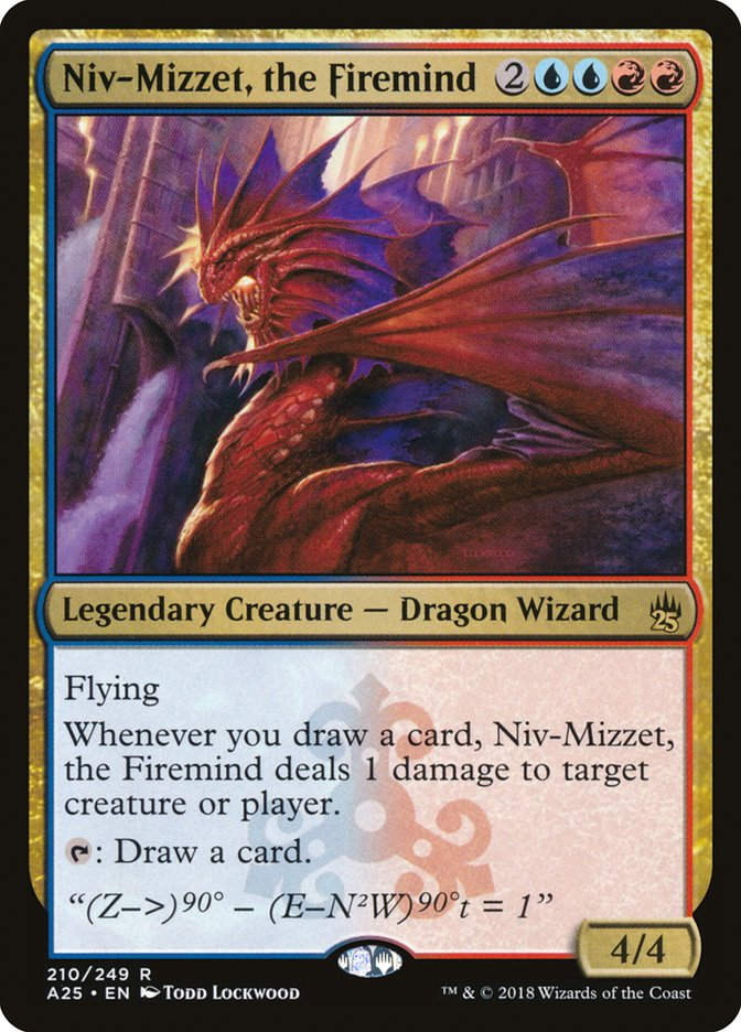 Niv-Mizzet, the Firemind (A25) (210)