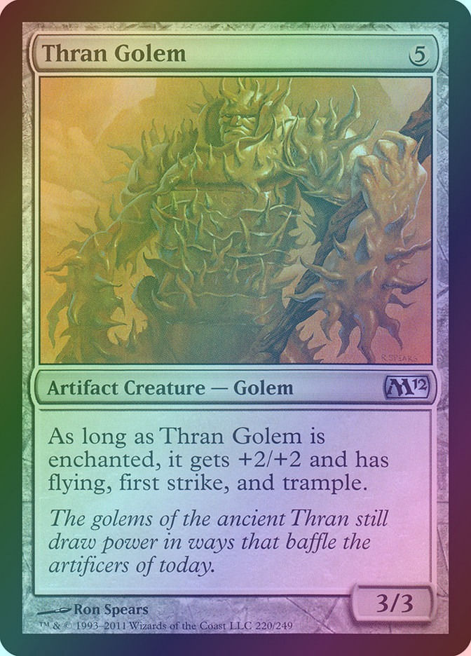 Thran Golem (M12) (220) / Foil