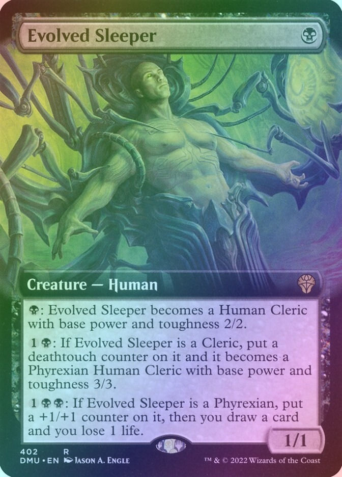 Evolved Sleeper (DMU) (402) / Extended Art / Foil