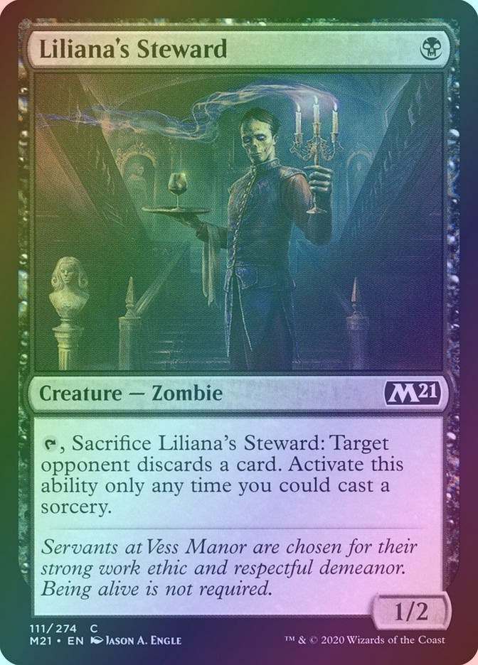 Liliana's Steward (M21) (111) / Foil