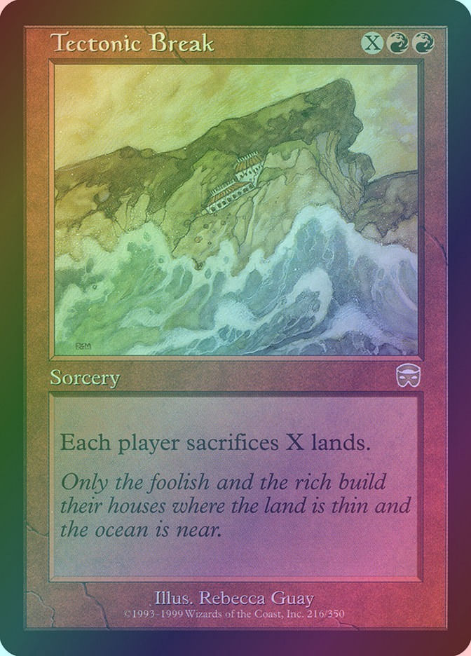 Tectonic Break (MMQ) (216) / Foil