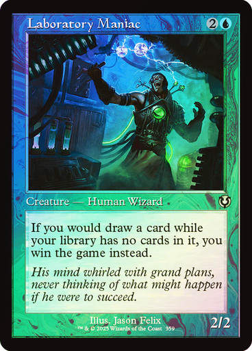 Laboratory Maniac (INR) (359) / Foil Retro