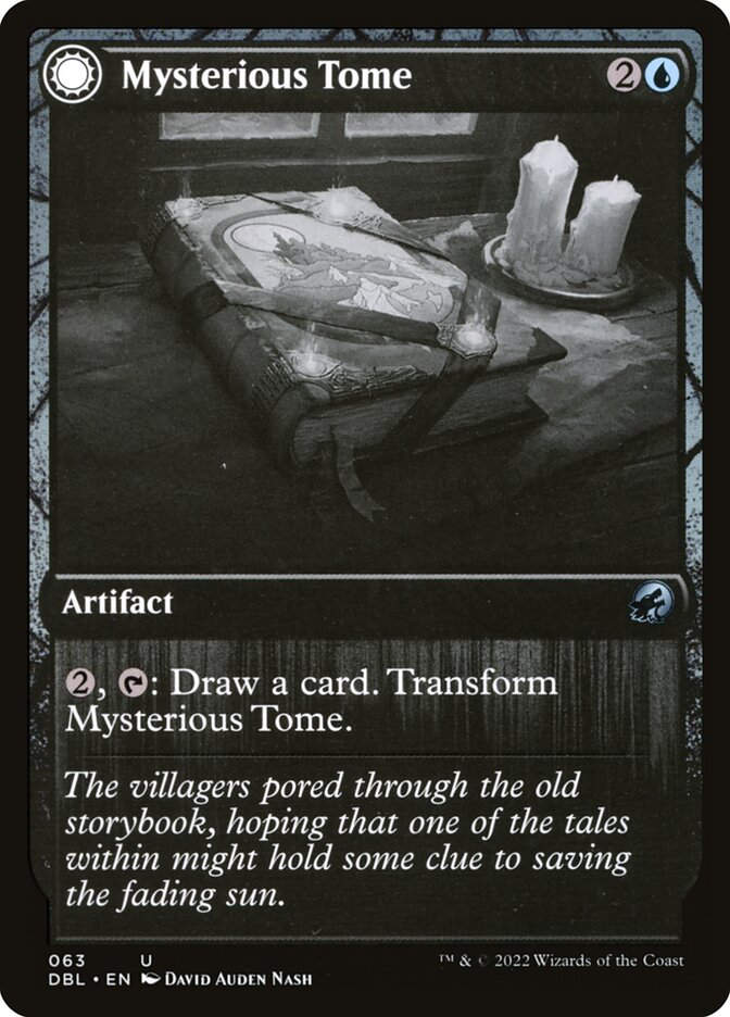 Mysterious Tome // Chilling Chronicle (DBL) (63)