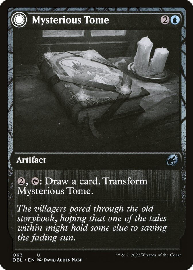 Mysterious Tome // Chilling Chronicle (DBL) (63) — cara 1 de 2