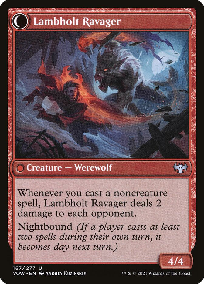 Lambholt Raconteur // Lambholt Ravager (VOW) (167) — cara 2 de 2