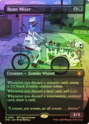 Bone Miser (SPG) (87) / Foil / Borderless