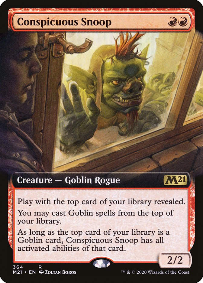 Conspicuous Snoop (M21) (364) / Extended Art