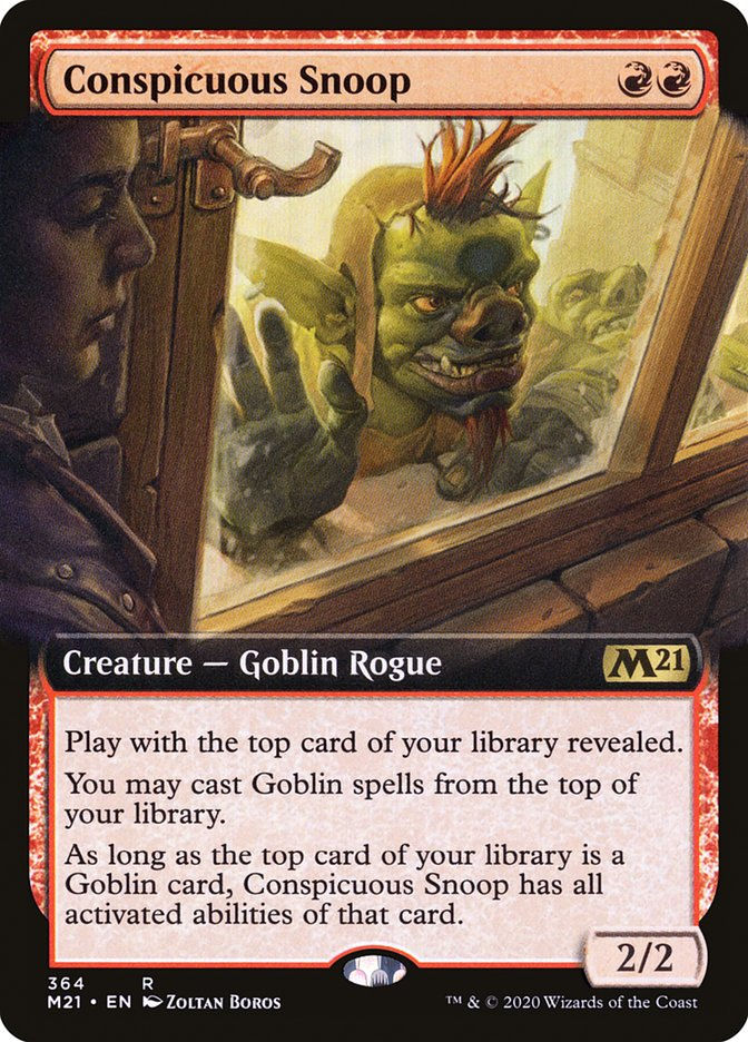 Conspicuous Snoop (M21) (364) / Extended Art