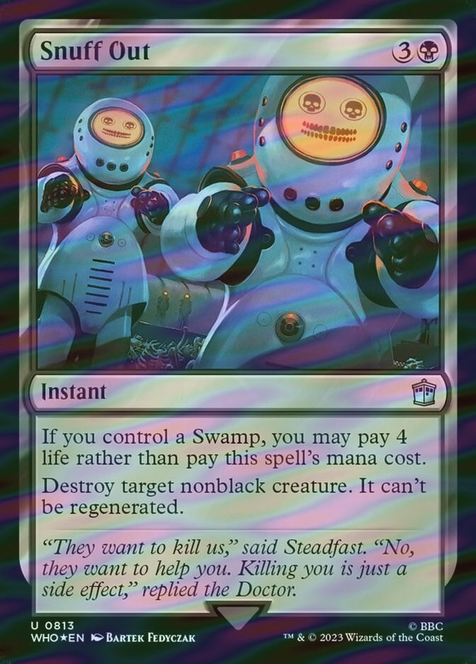 Snuff Out (WHO) (813) / Surge Foil