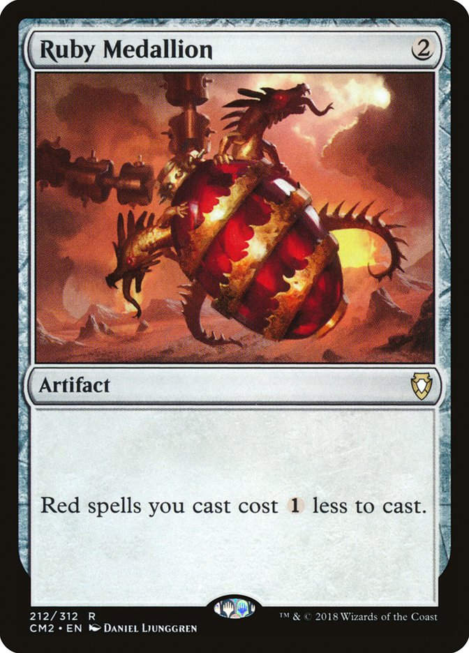 Ruby Medallion (cm2)