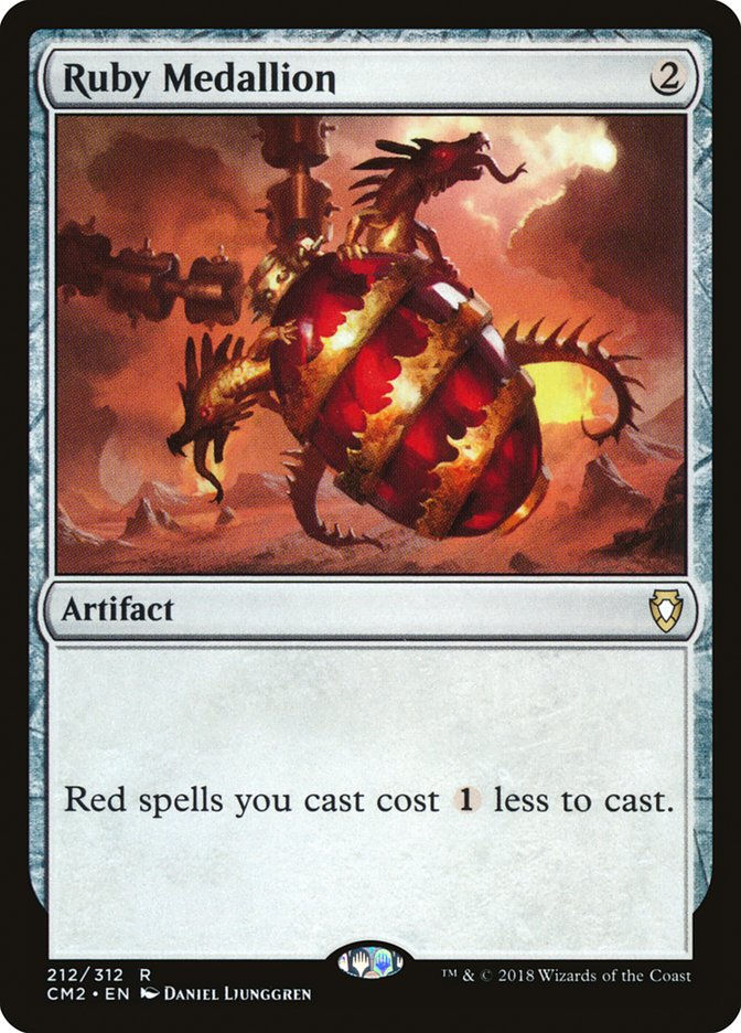 Ruby Medallion (cm2)