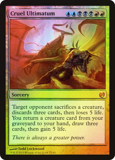 Cruel Ultimatum (v13) / Foil