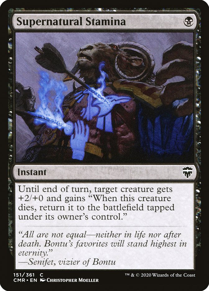Supernatural Stamina (CMR) (151)