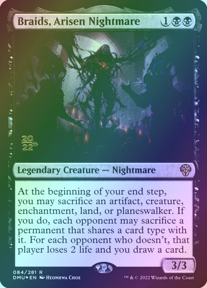Braids, Arisen Nightmare (PDMU) (84s) / Foil