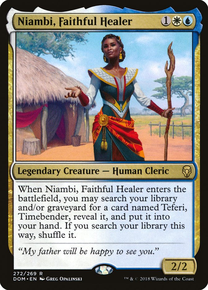 Niambi, Faithful Healer (DOM) (272)