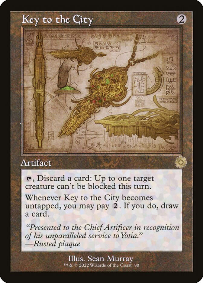 Key to the City (BRR) (90) / Schematic