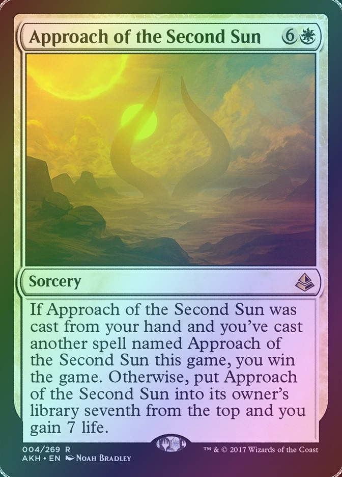 Approach of the Second Sun (AKH) (4) / Foil