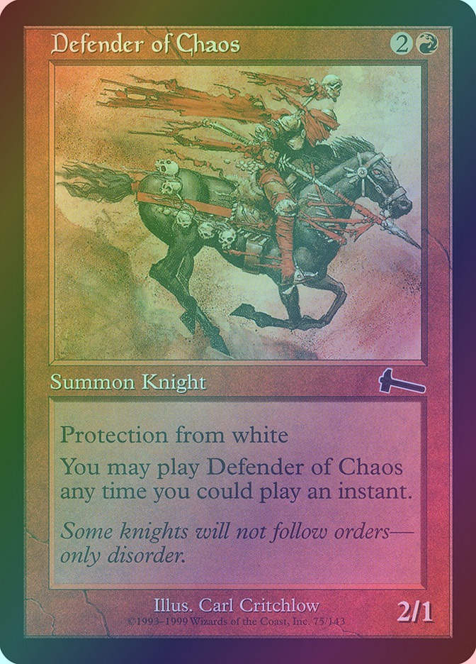 Defender of Chaos (ULG) (75) / Foil